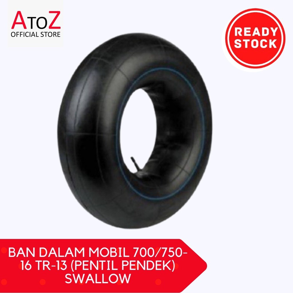 SWALLOW BAN DALAM MOBIL  700/750-16 TR-13 (PENTIL PENDEK) SWALLOW