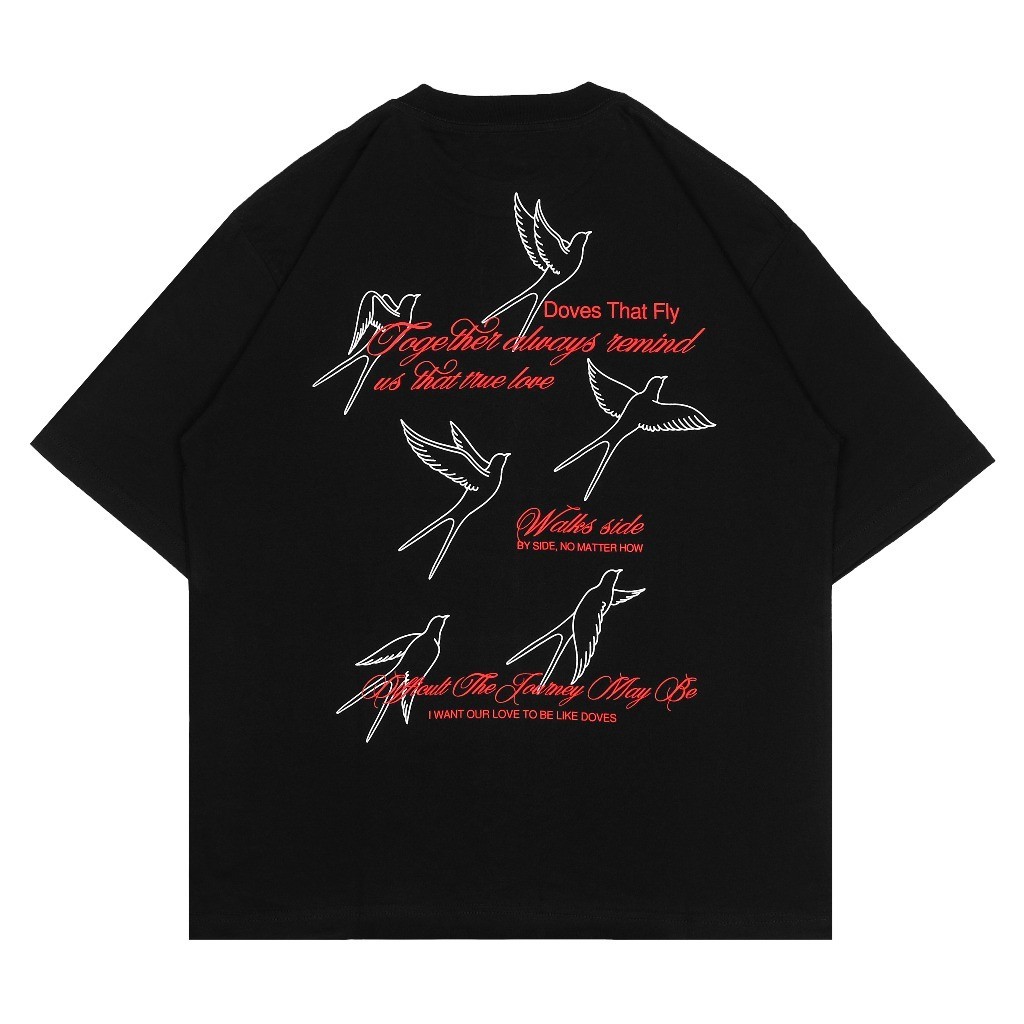 Gozeal | Tees Oversized | Doves Kaos Pria