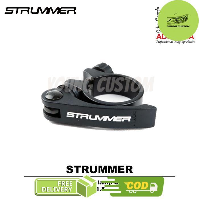 Strummer Seat Clamp 31.8 QR ( Quick Release ) Seat Clamp Pengunci Seat Post