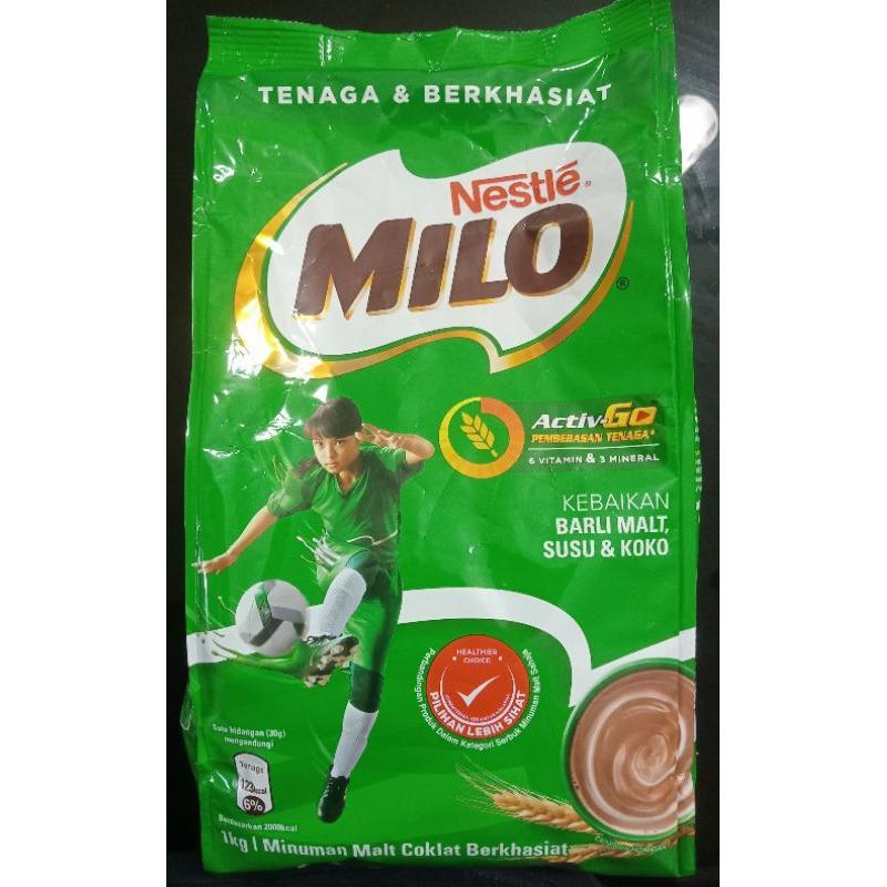 MILO 1 KG ORIGINAL FROM MALAYSIA Chocolate Susu