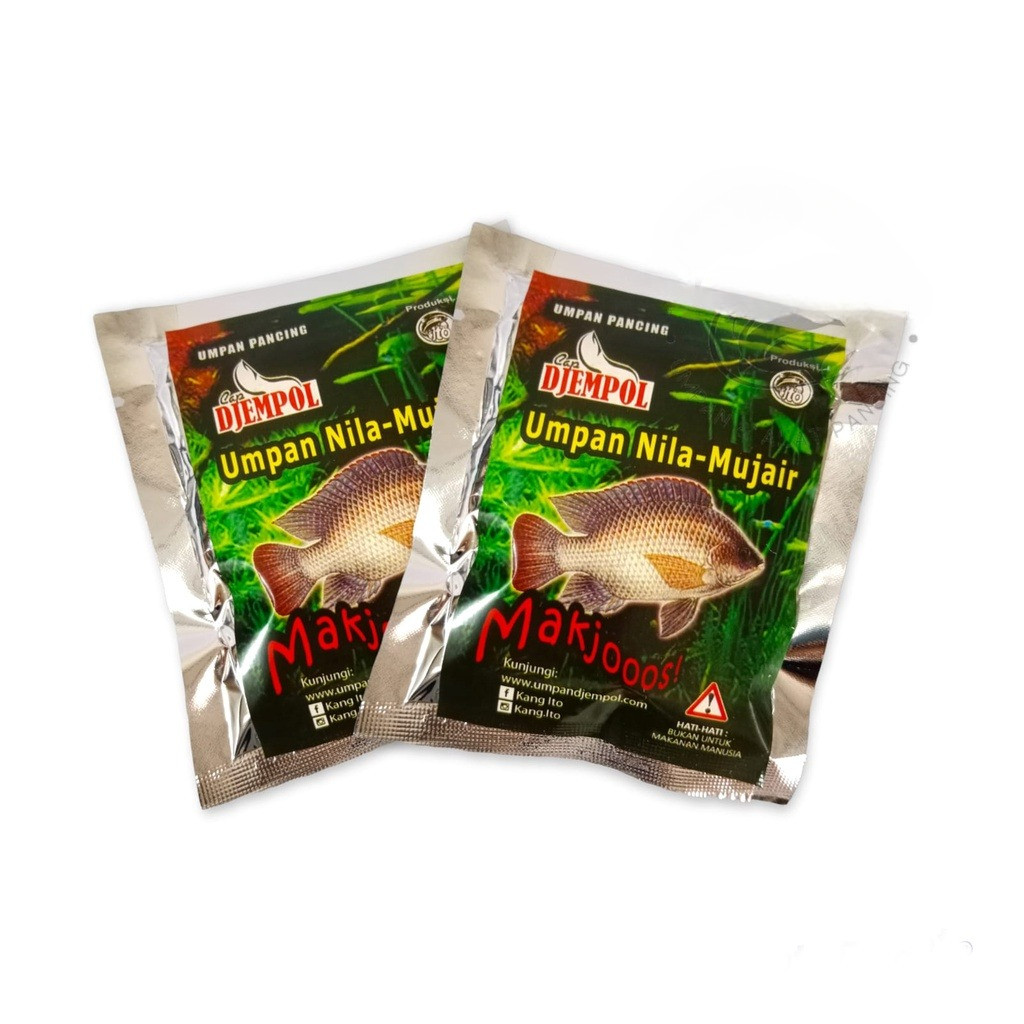Umpan Djempol Pelet Makjooos - Umpan Pancing Ikan Nila Mujair