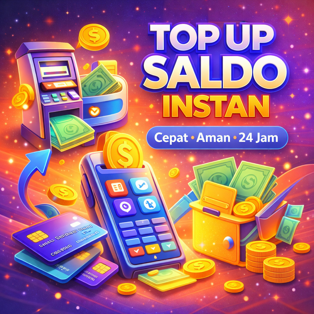 Top Up & Isi Saldo Digital melalui DANA Dompet Elektronik