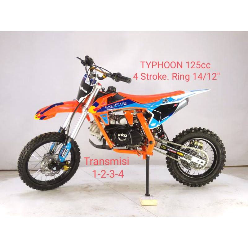 Mainan Anak Motor Bensin Trail Typhoon 125cc