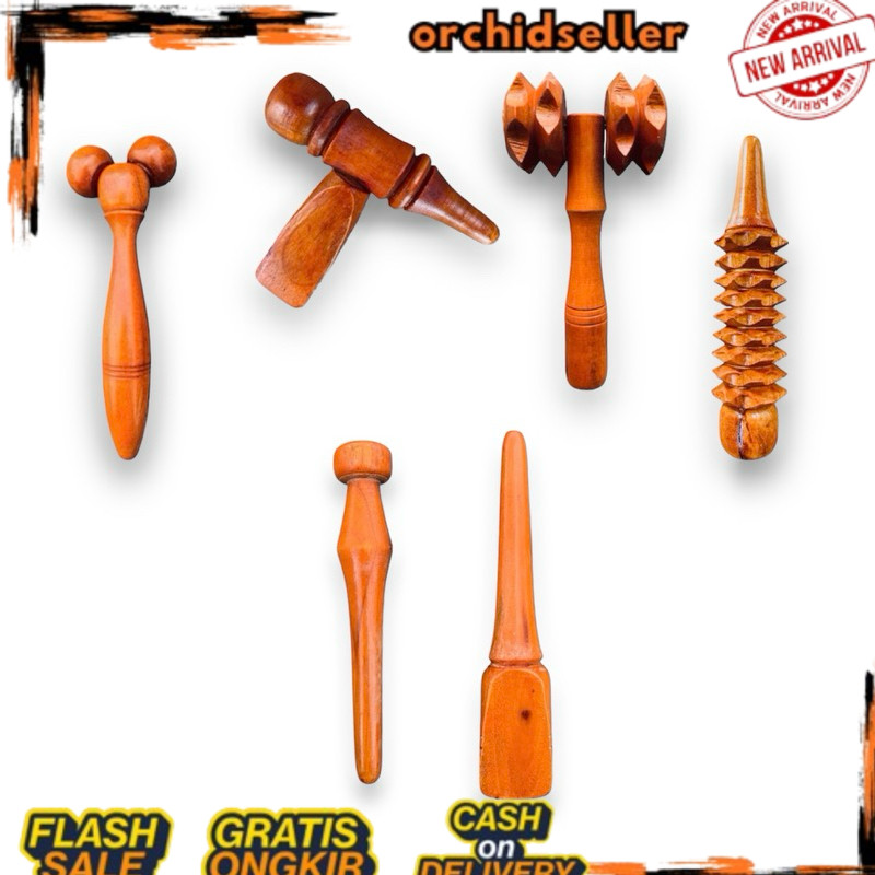Alat pijat kayu / alat pijat refleksi / alat pijat kayu tradisional / alat pijat kayu refleksi / ala
