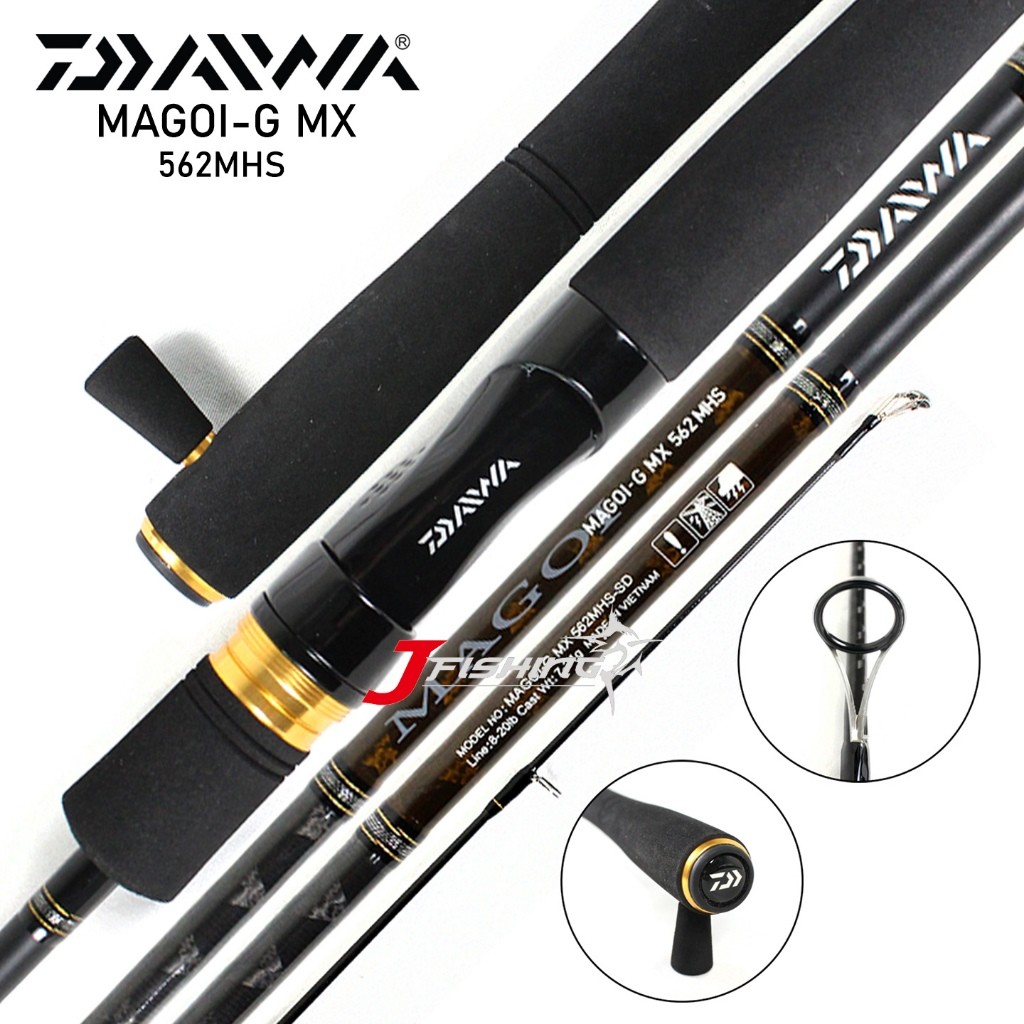 Joran Spinning DAIWA Magoi G-MX | 562MHS 602MHS 602MS | Galatama | Kolam | Distributor