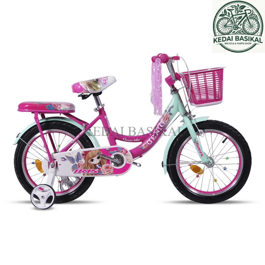 [KEDAI BASIKAL] Sepeda Mini Anak 12 / 16 / 18 Genio Aisyah / Iris / Amore | Bicycle & Parts Shop