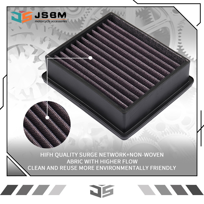 Filter Udara Aliran Tinggi JSBM untuk Motor CFMoto 450SR 450NK 450MT 450CL-C 450SRS 450SS CF400-6 El