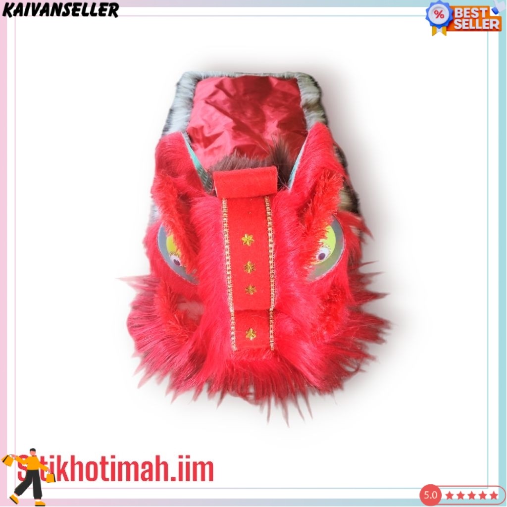 Barongsai anak anak 5-12 tahun Barongsai Anak Mata Menyala VKS -40