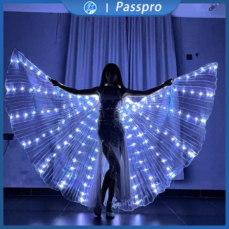 Kostum Sayap Malaikat Sayap Tari Penari Sayap Malaikat Led Sayap Kerub Belly Dance Sayap Malaikat An