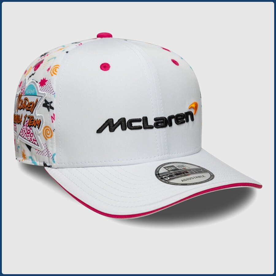 Topi Edisi Terbatas GP F1 Miami - Tim McLaren: Topi Balap McLaren, Topi Trendi dan Modis untuk Pengg