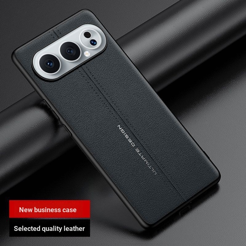 Cocok untuk Casing Ponsel Honor 500 Casing Kulit Honor 500pro Casing Tahan Guncangan Bisnis Honor 50