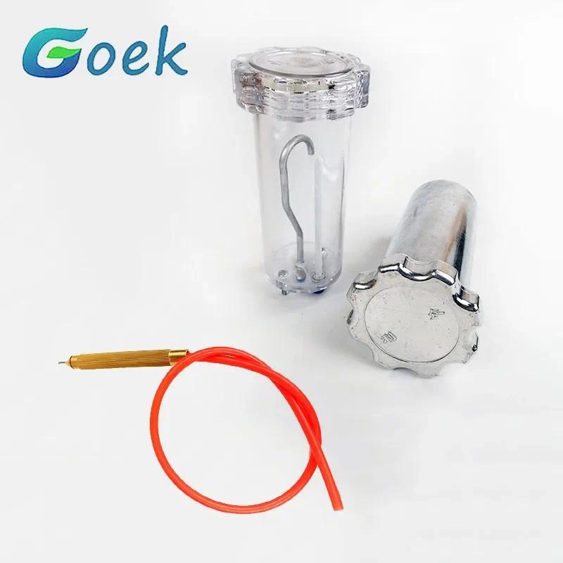 Aksesoris Gigi untuk Mesin Sandblasting Alumina Double Pen, Aksesoris Mesin Sandblasting, Ember Sand