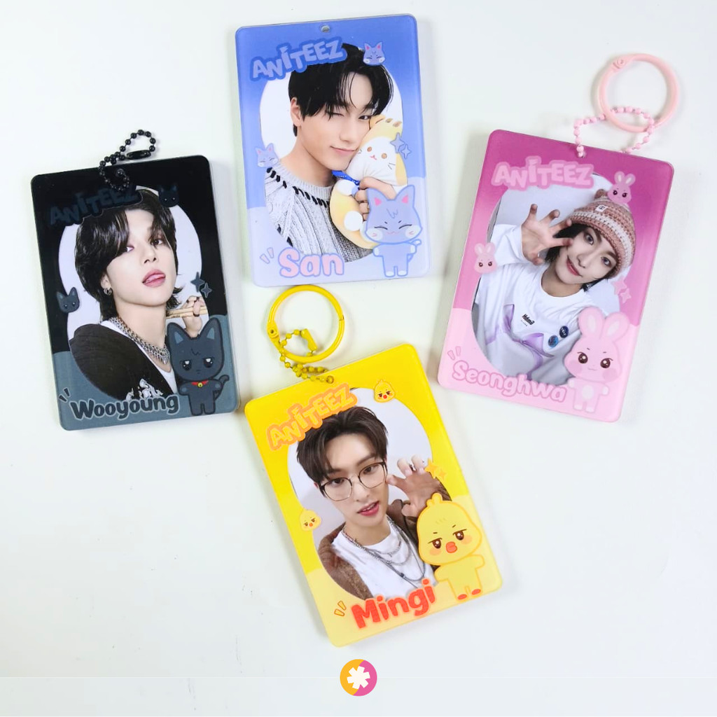Cahol Photocard ATEEZ ANITEEZ ATINY – Card Holder Photocard KPOP - KPOP Merch - ATEEZ Merch - Unoffi
