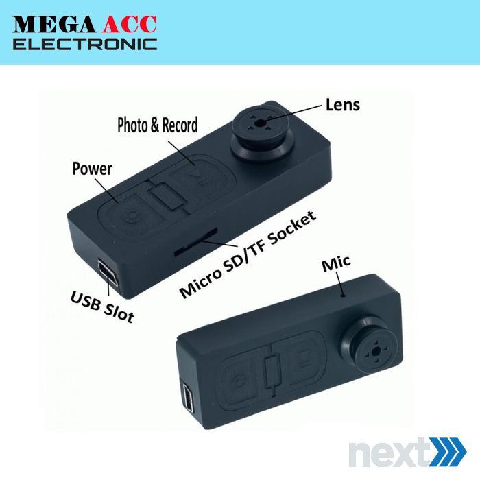 KAMERA KANCING BAJU - SPY CAMERA KANCING - HD [Terlaris]