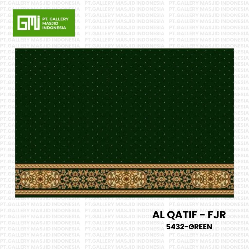 Karpet Masjid Tebal Dan Empuk AL QATIF / Karpet Mushola Roll