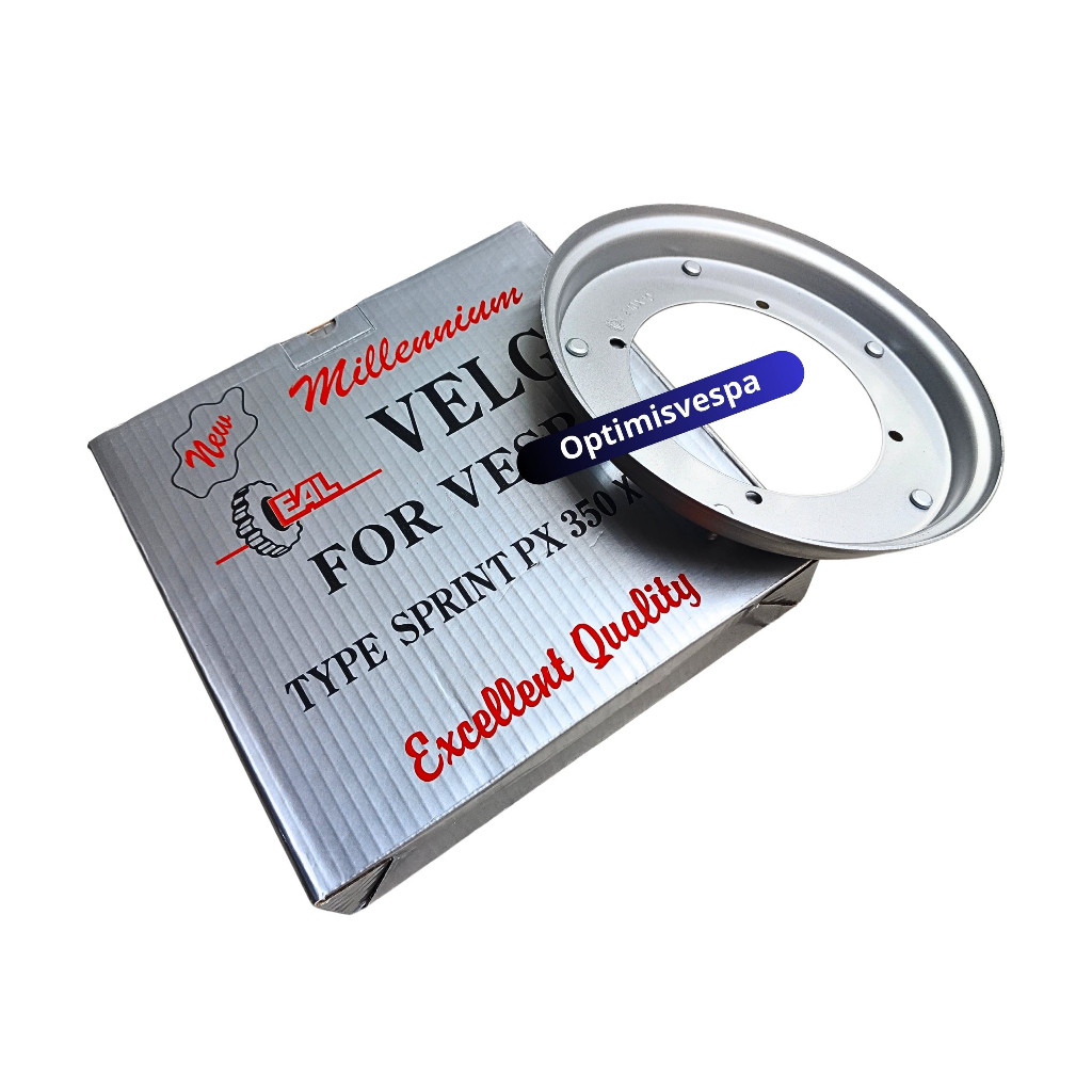 Velg Banci Premium Racing Milenium EaL Upgrade Ring 10 R10 Vespa Super Sprint Px Ps Exclusive Excel