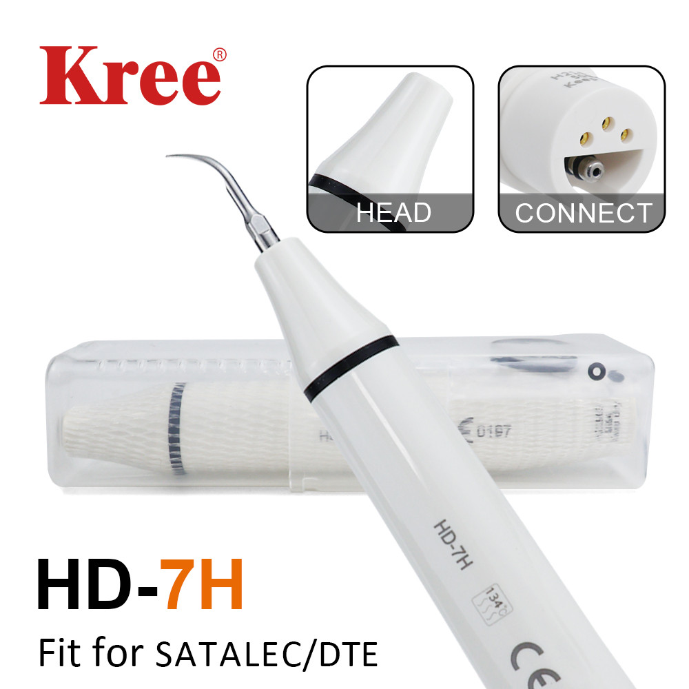 DTE Dental Ultrasonic Piezo Scaler Handpiece HD-7H Dentistry Ultrasound Scaler Handle Fit UDS DTE/SA