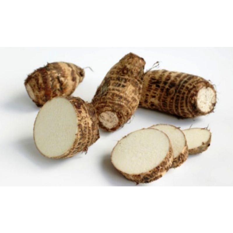 Talas Kimpul Umbi Talas Segar 1kg umbi Pulen