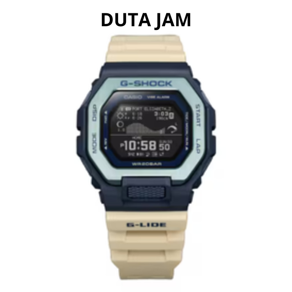 JAM TANGAN PRIA CASIO G-SHOCK GBX100TT-2 GBX-100TT-2 DIGITAL RESIN STRAP ORIGINAL
