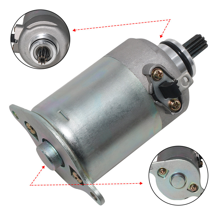 31200-KKC3-90C Motorcycle Starter Motor For Kymco Euro 2 3 Gran nk 125 150 2001 2002 2003 2004 2005 