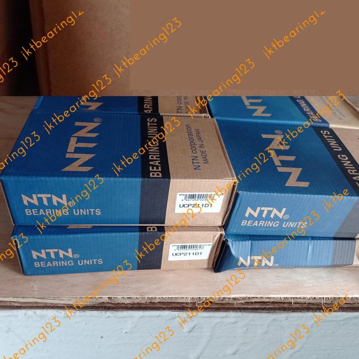 Pillow Block Bearing laher duduk UCP211-D1 NTN Asli Jepang