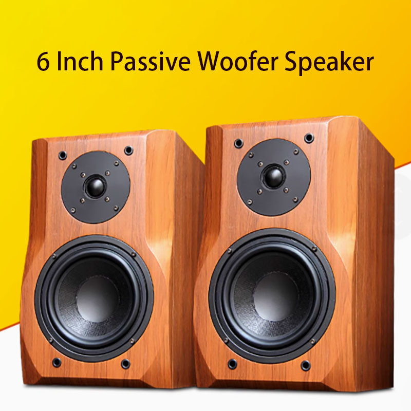 AOSIBAO 65 Inch Passive Woofer Speaker 8 Ohm Bookshelf Speakers HIFI Suitable For Amplifier Auo Loud
