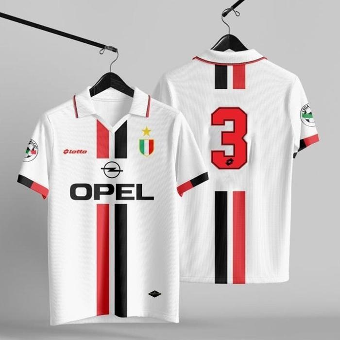 JERSEY BOLA AC MILAN / JERSEY RETRO / JERSEY VINTAGE / JERSEY ISLAM / JERSEY BAND / JERSEY CASUAL / 