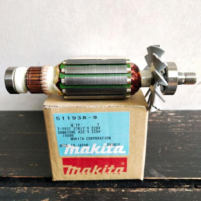 Armature / angker 1900B atau N1900B Makita Original 5119389