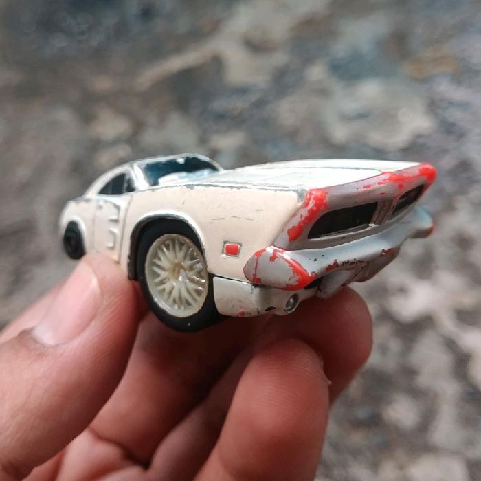 diecast rare maisto 1969 dodge charger tooned ban depan karet diecast loose diecast muscle car