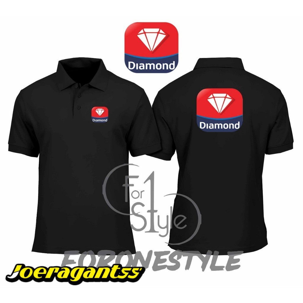 POLOSHIRT BERKERAH ES KRIM DIAMOND - POLO BERKERAH ES KRIM DIAMOND - POLO DIAMOND