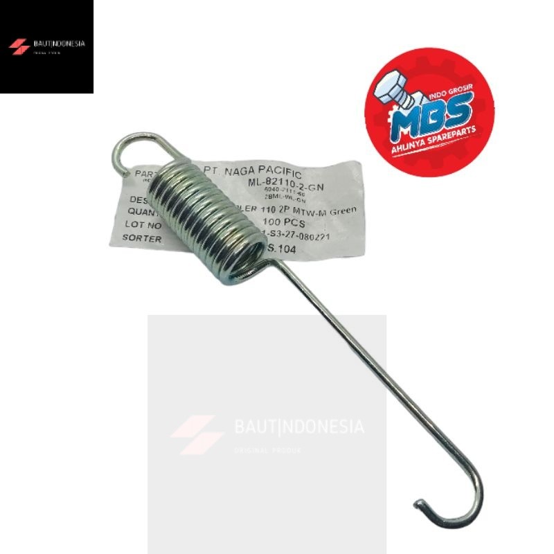 ANS Per pir standar samping 1 Honda Crf 150 cbr 150 cb verza Mega pro new originalORI