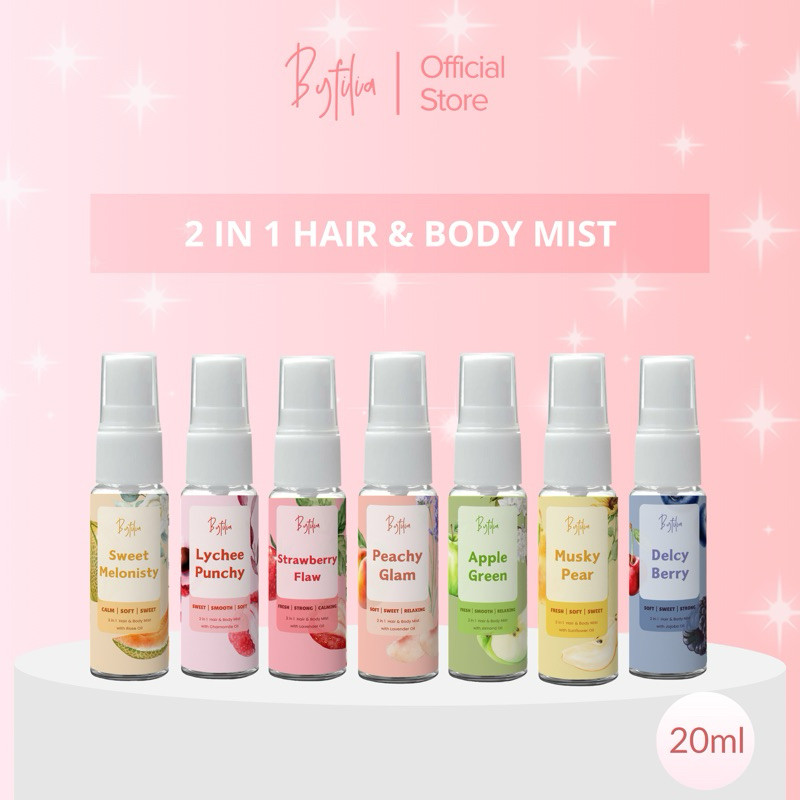 BYFILIA 2in1 Hair And Bodymist Parfum Hairmist Bodymist