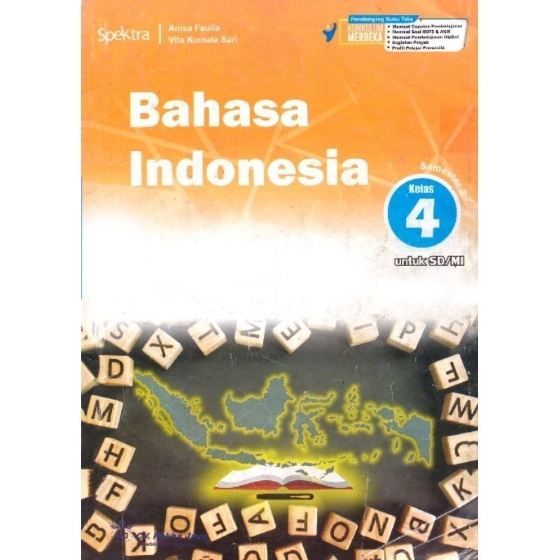 Spektra Bahasa Indonesia Semester Kelas 4 untuk SDMI .