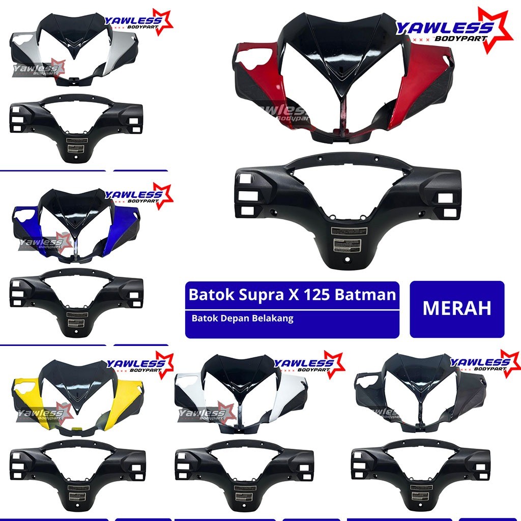 batok kepala supra x 125 Batman / batok lampu supra x 125