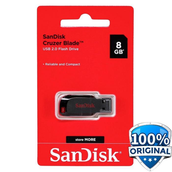 Flesdisk sandisk 8 gb