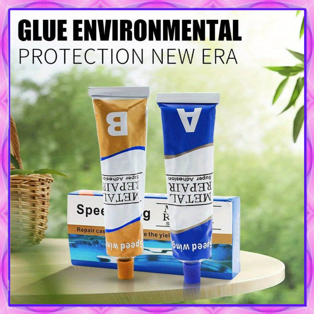 LEM AB Besi KUAT LEM TAHAN PANAS LEM BESI LEM LEM LEM BAJA Perekat Lem Super Besi Baja Pipa-COD