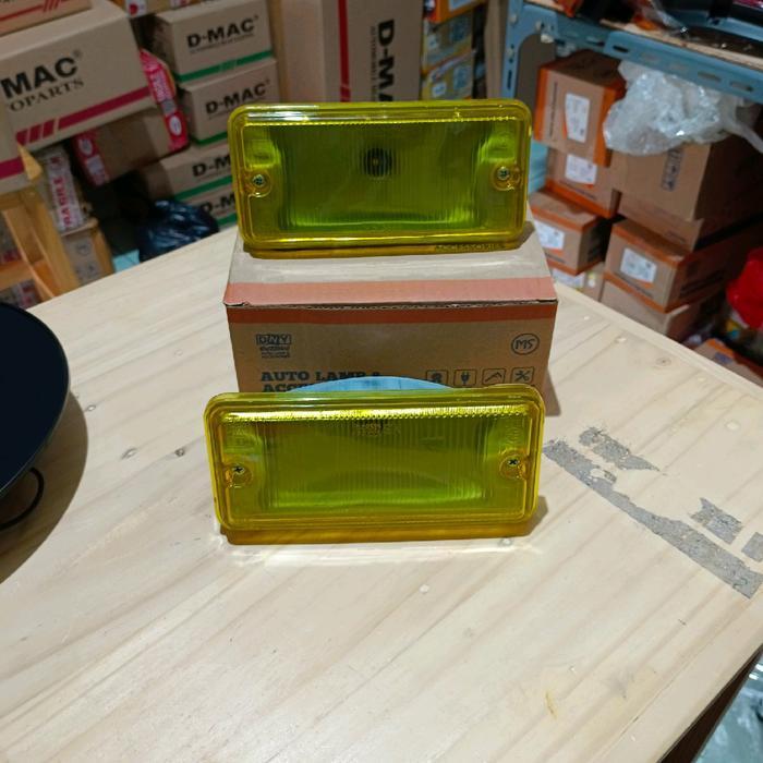 Lampu bemper PS135 RAGASA PS RAGASA warna kuning sepasang - LAMPU BEMPER TANPA  BOHLAM Unggulan