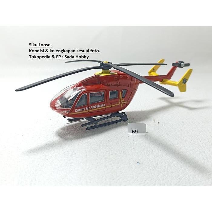 Siku 1647 Air Ambulance Helicopter 1/87 Unit Only SBAtoys
