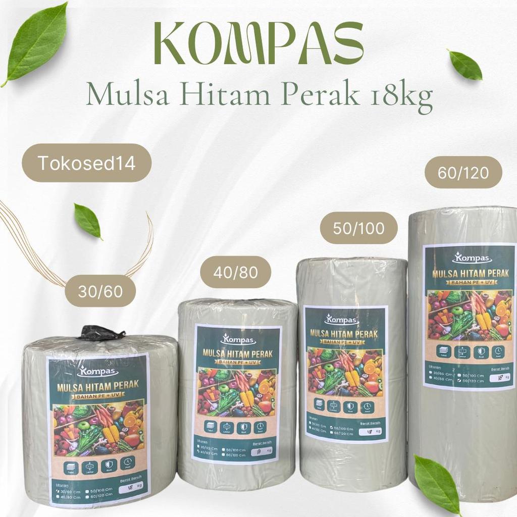 PLASTIK MULSA HITAM  18kg Lebar 80cm 100cm 120cm
