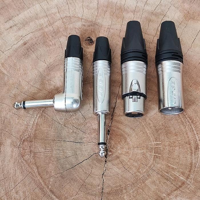 Jack Canon MF,  Akai Mono,  Mono L - Canon Male