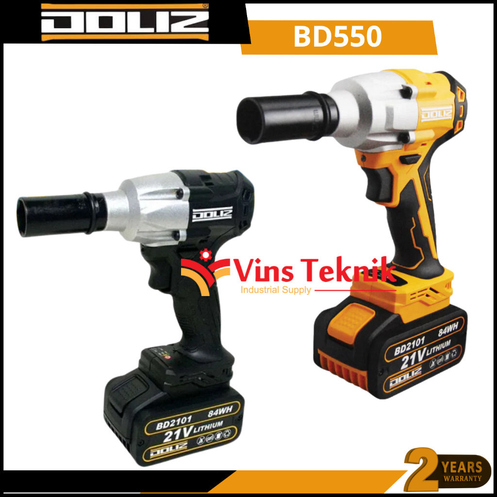 DOLIZ BD 550 BRUSHLESS Impact wrench cordless mesin pembuka baut BD550