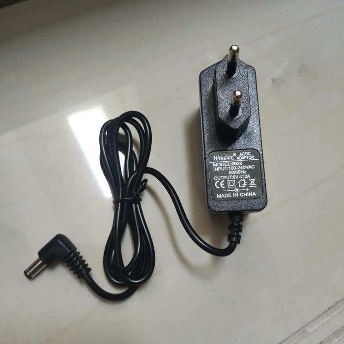 Adaptor Plastik 6V 2A Body kecil - Jack L
