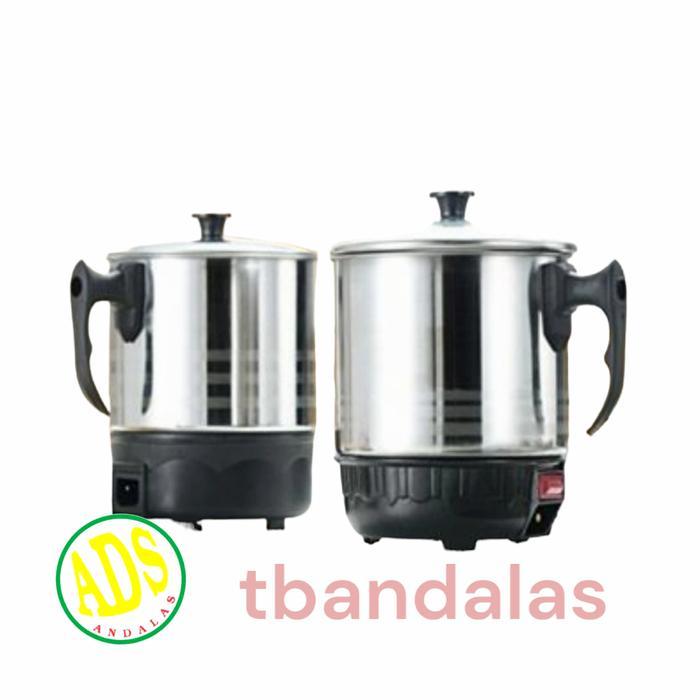 mug gelas pemanas air teko ceret mini listrik heating - 11 cm