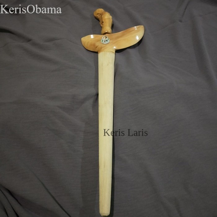 warangka bulan sabit kayu Cendana jawa antik KL8