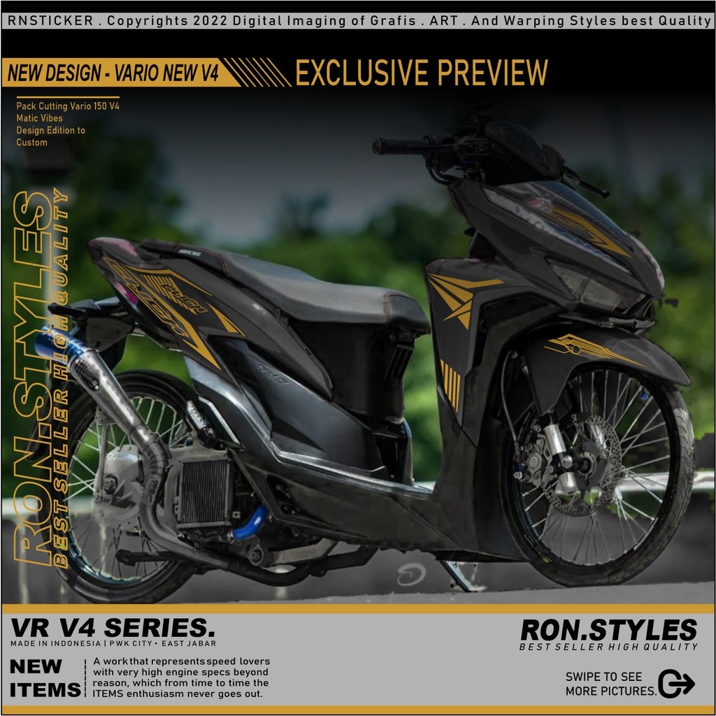 Striping Vario 125 New Striping Vario 2018 Click Striping Variasi Vario New 125 Cutting