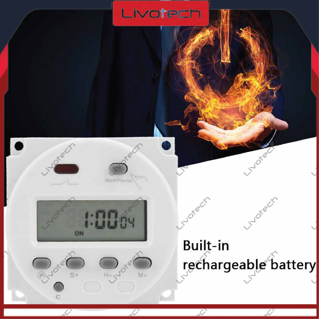 AXON Timer Siklus Countdown Saklar Waktu Digital Switch Time Relay CN102A