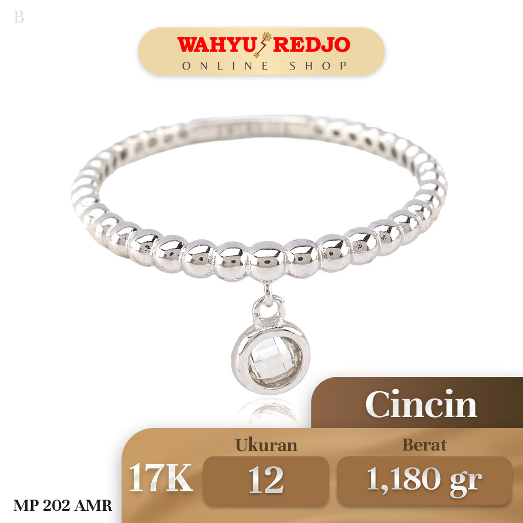 Cincin Emas AMR Kadar 17K Wahyu Redjo CC-17K-30647186-PMR