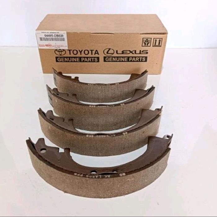 Brake Shoe Kampas Rem Belakang Kijang 5K 7K 04495-0B020 Bermutu
