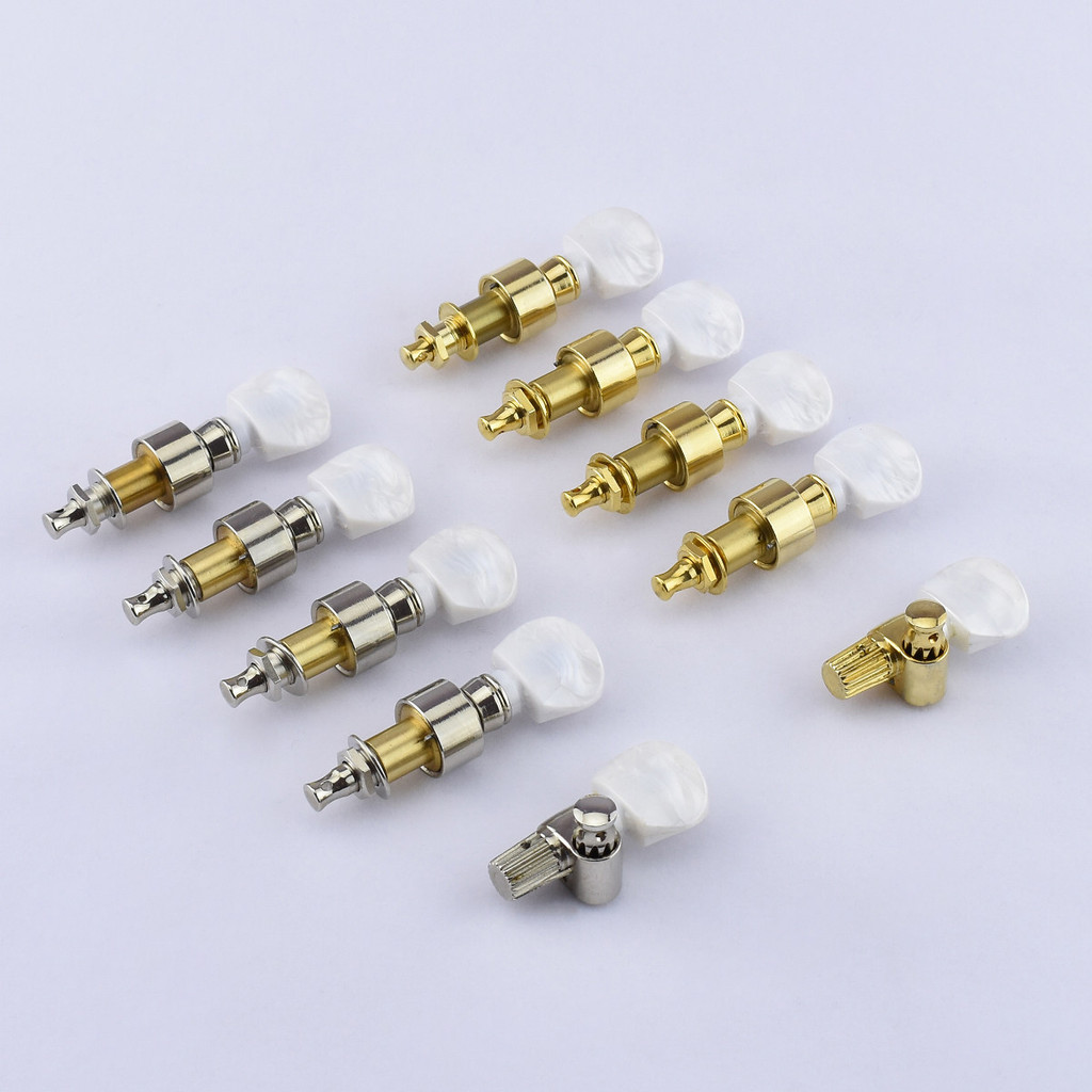 Deluxe Banjo Guitar Machine Heads Tuners   Tuning Pegs Made in Korea