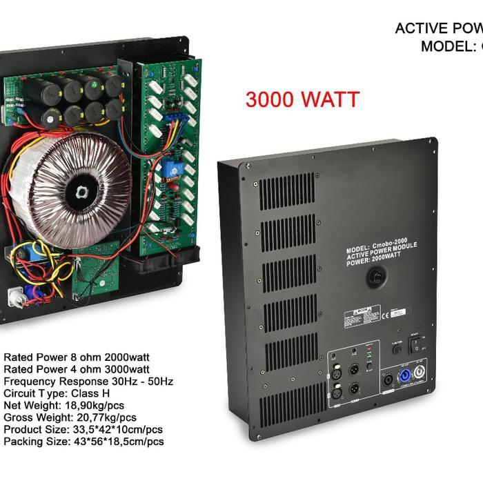 Power Modul Subwoofer Ashley Combo 3000